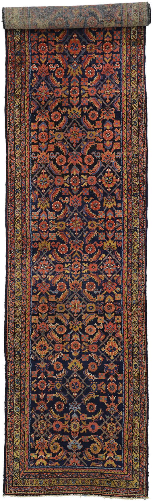 4 x 17 Antique Malayer Rug 76805