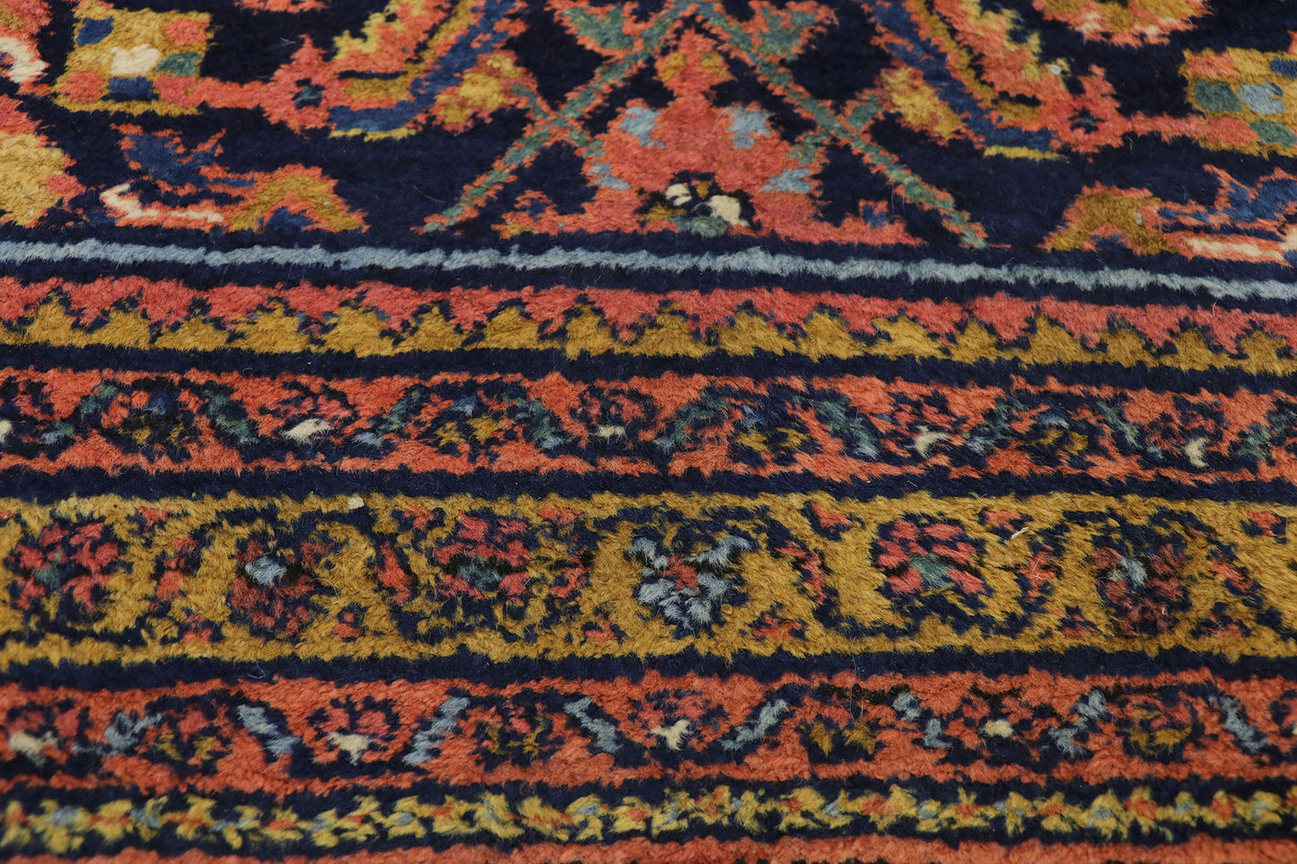 4 x 17 Antique Malayer Rug 76805
