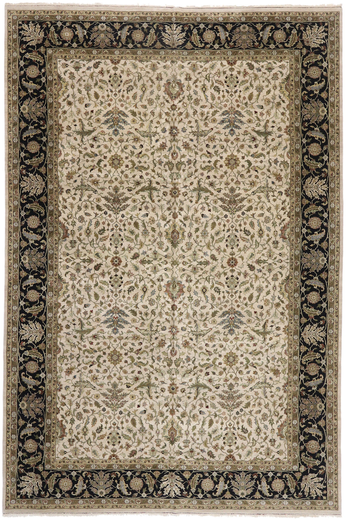 12 x 18 Vintage Indian Rug 76807