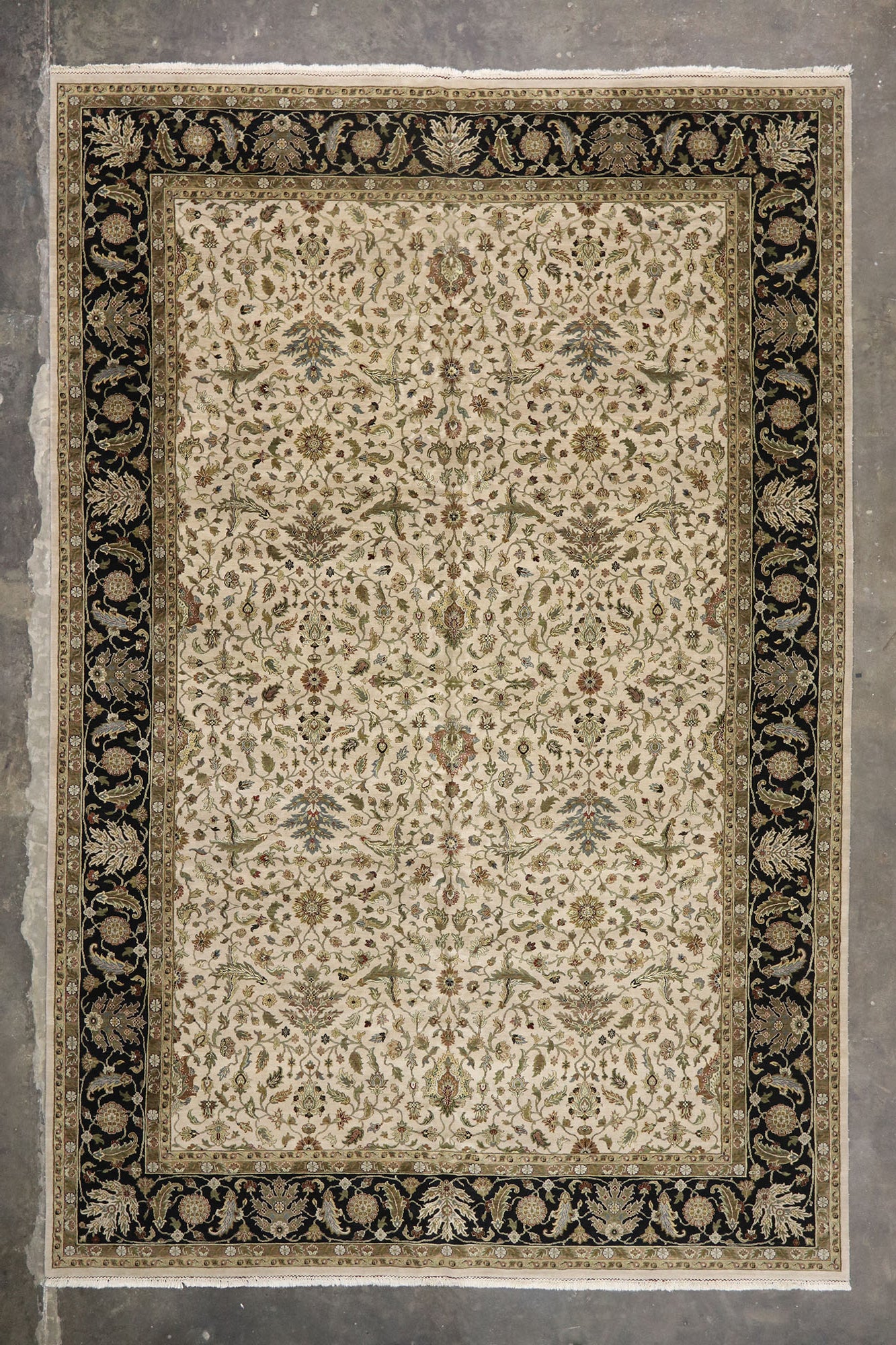 12 x 18 Vintage Indian Rug 76807