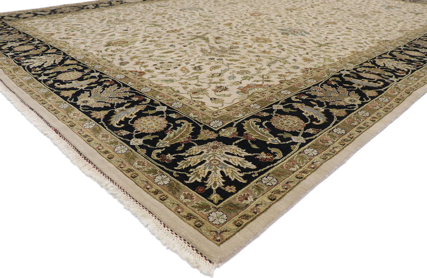 12 x 18 Vintage Indian Rug 76807