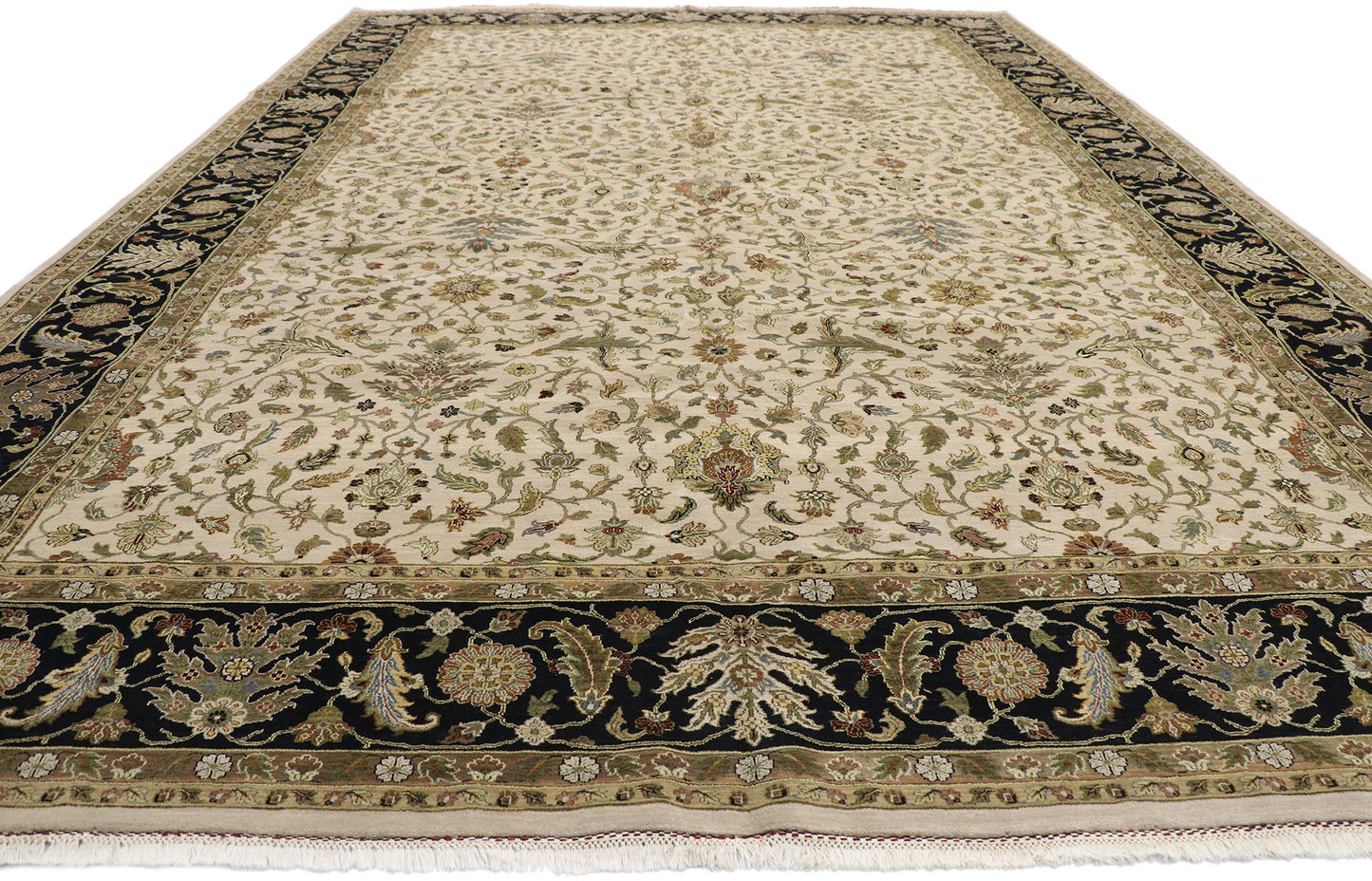 12 x 18 Vintage Indian Rug 76807