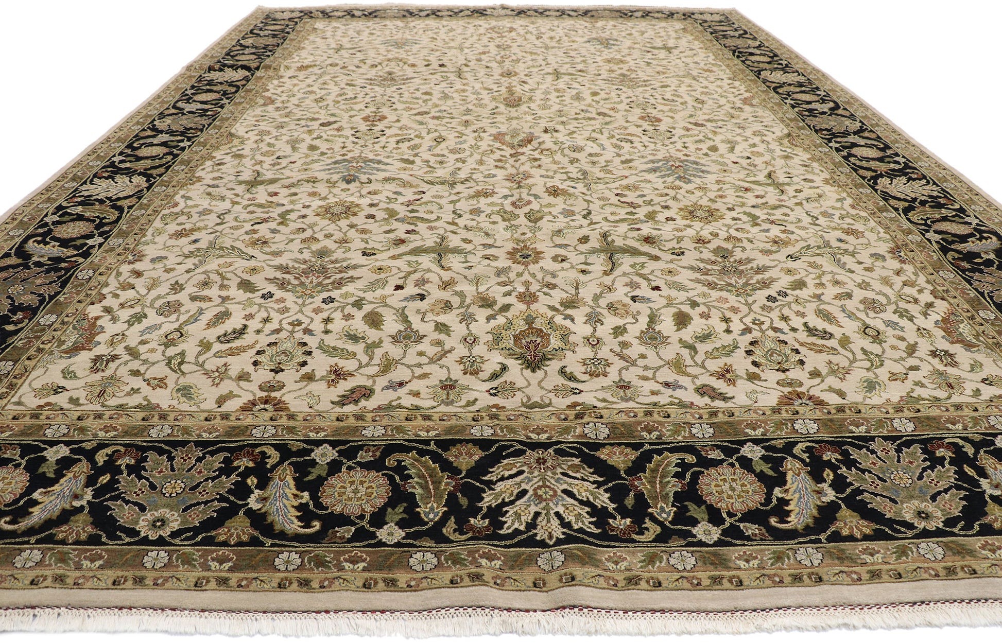 12 x 18 Vintage Indian Rug 76807