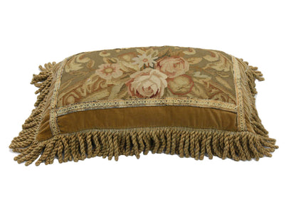 23" x 15" European Aubusson Tapestry Pillow 76811