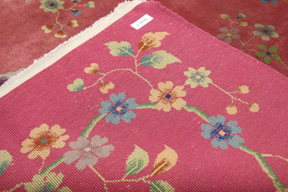 9 x 11 Antique Art Deco Rug 76813
