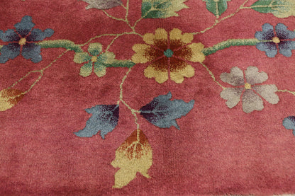9 x 11 Antique Art Deco Rug 76813