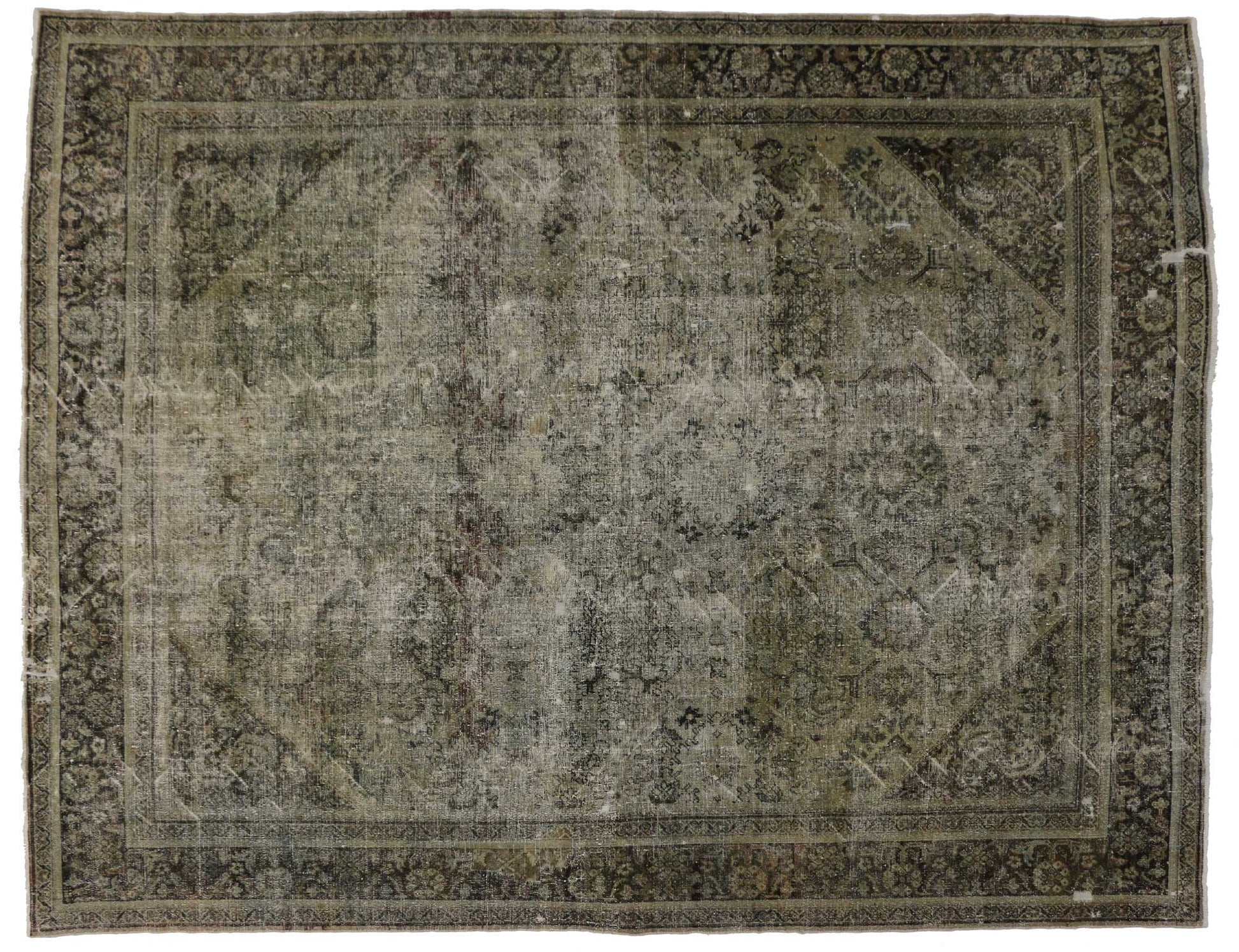 10 x 14 Antique Mahal Rug 76819