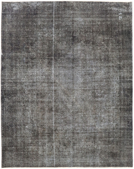 9 x 12 Distressed Overdyed Rug 76821