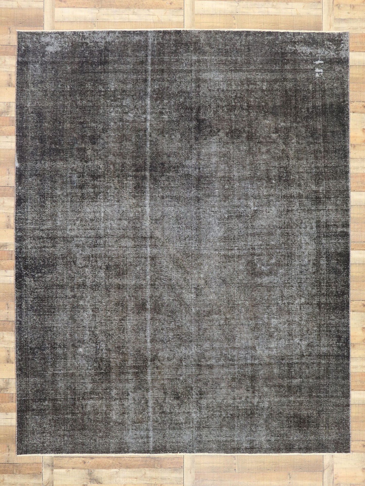 9 x 12 Distressed Overdyed Rug 76821