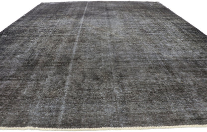 9 x 12 Distressed Overdyed Rug 76821