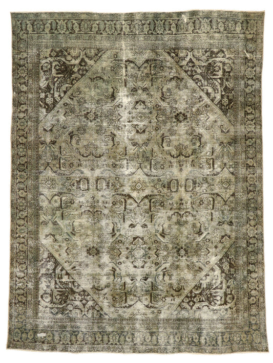 9 x 12 Antique Persian Mahal Rug 76823