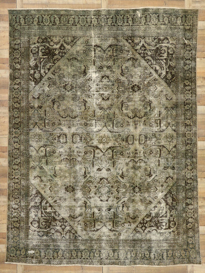 9 x 12 Antique Persian Mahal Rug 76823