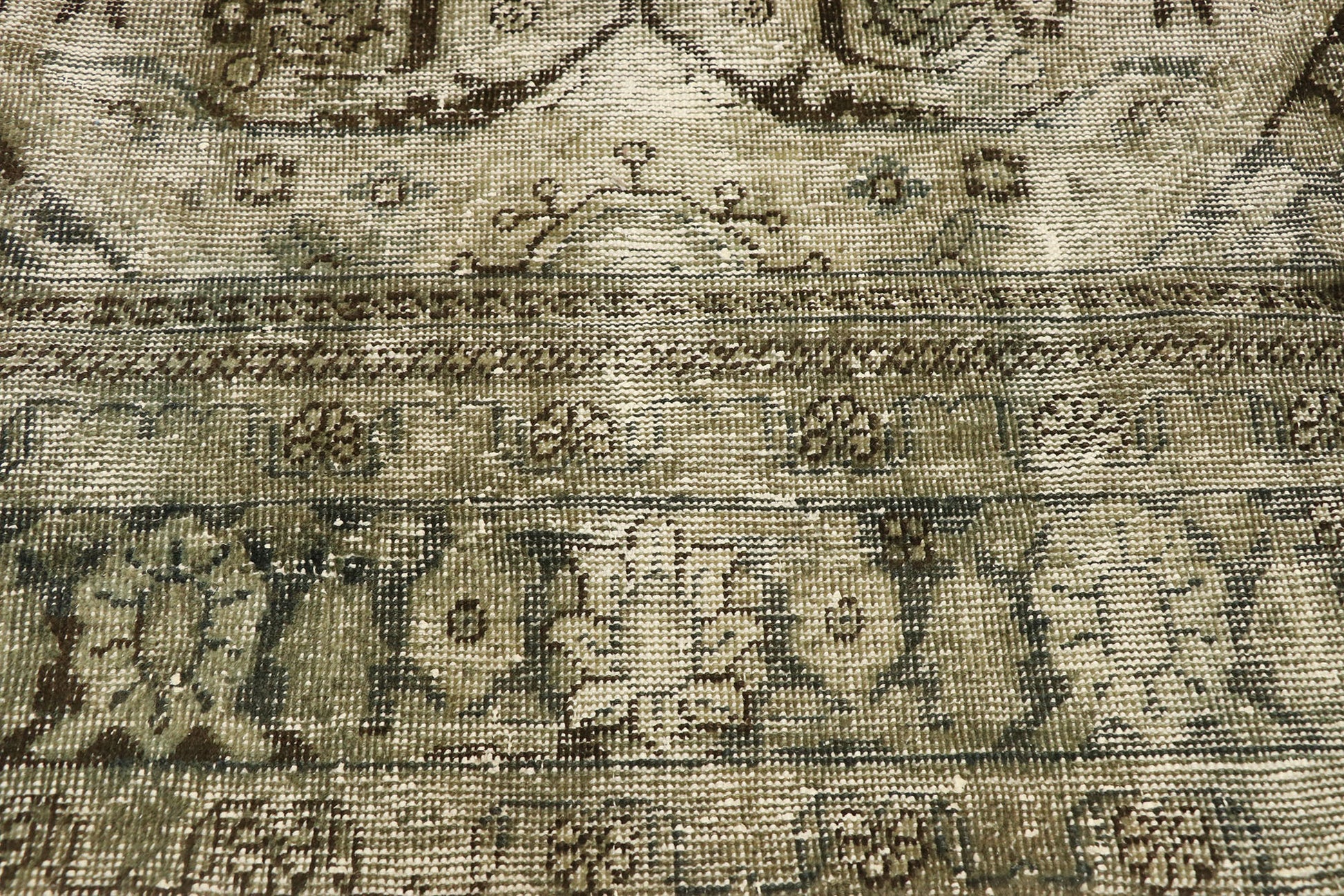 9 x 12 Antique Persian Mahal Rug 76823
