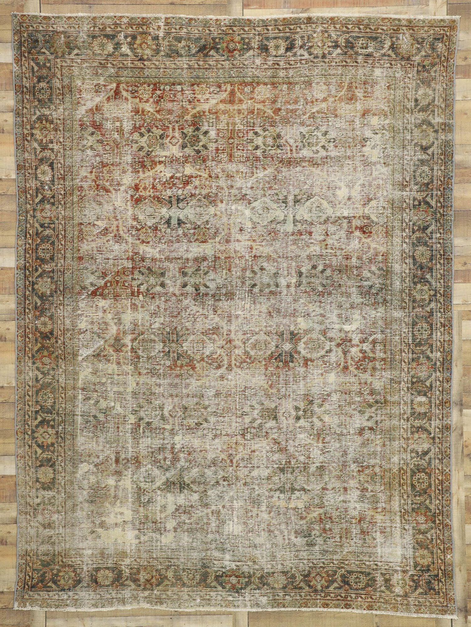 9 x 12 Antique Mahal Rug 76824