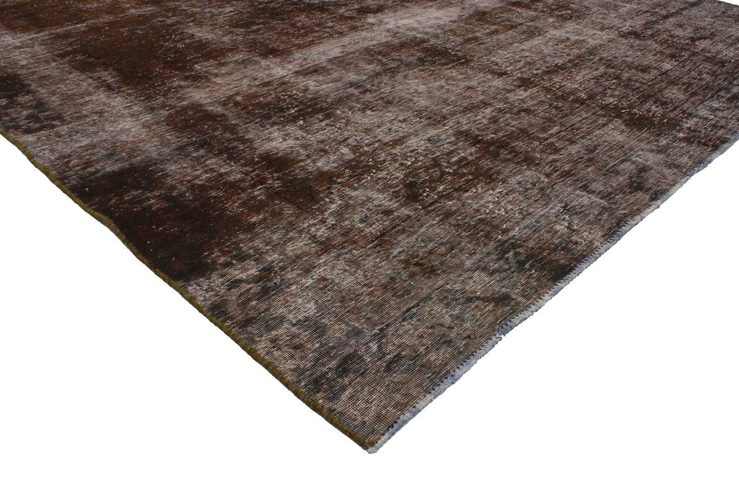 8 x 11 Distressed Antique Persian Tabriz Rug 76826