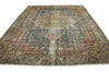 8 x 11Distressed Antique Persian Tabriz Rug 76828