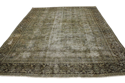 7 x 10 Antique Persian Mahal Rug 76829