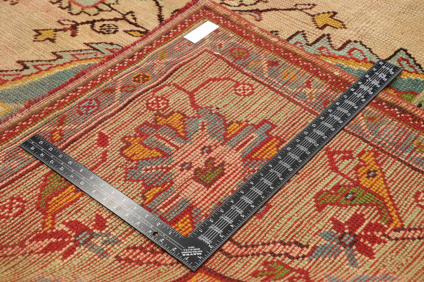 11 x 13 Antique Turkish Oushak Rug 76838