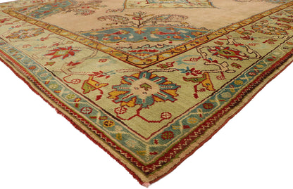 11 x 13 Antique Turkish Oushak Rug 76838
