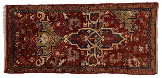 3 x 7 Vintage Heriz Rug 76843