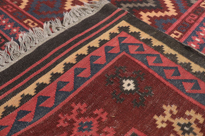9 x 10 Antique Turkish Kilim Rug 76847