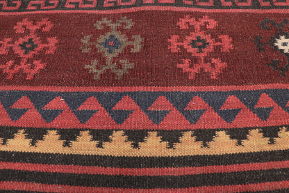 9 x 10 Antique Turkish Kilim Rug 76847