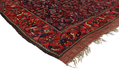 5 x 7 Antique Kurd Rug 76848