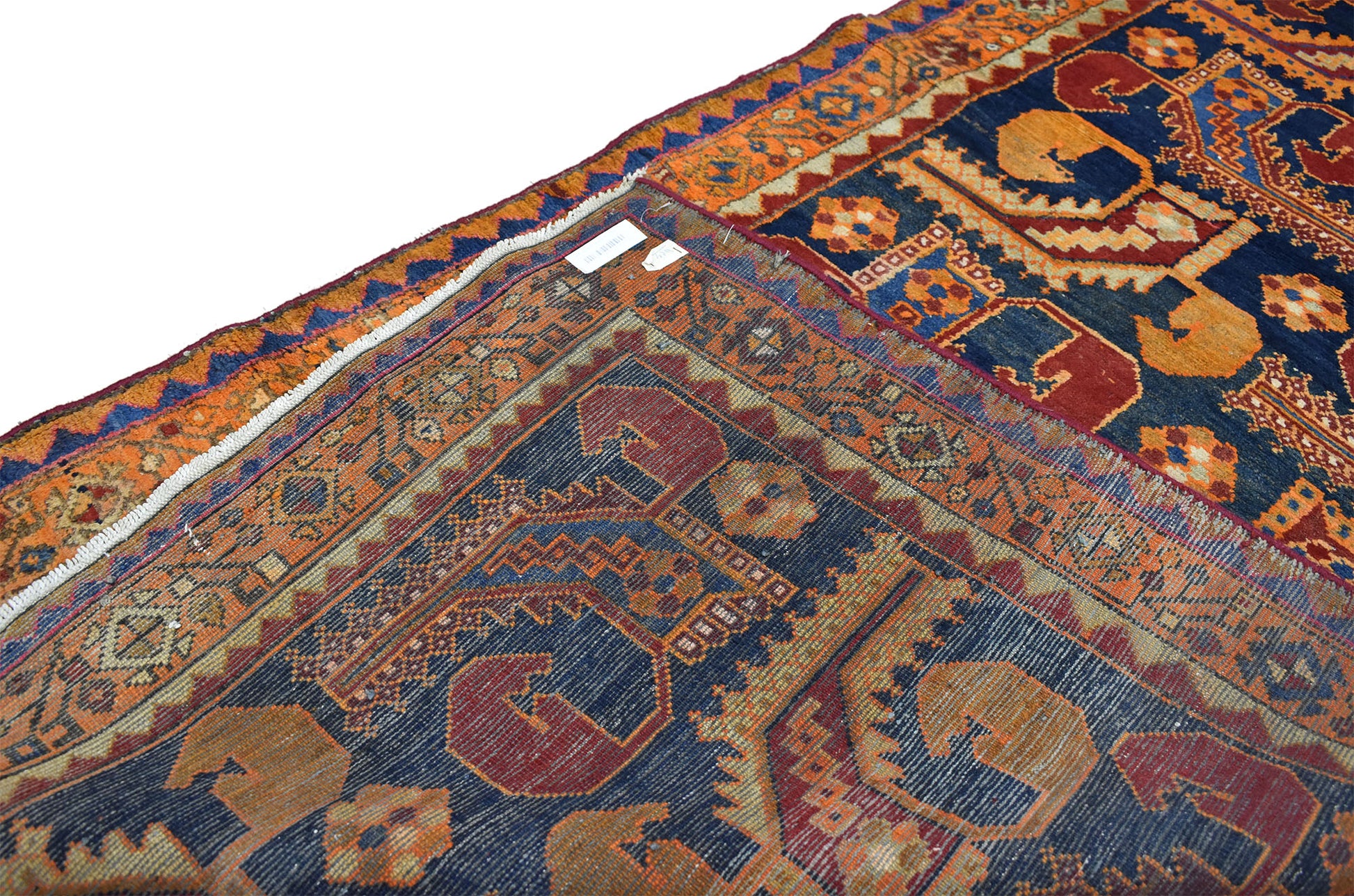 4 X 10 Antique Persian Hamadan Rug 76851