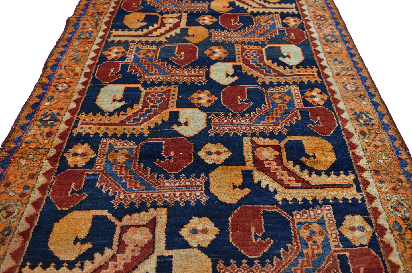 4 X 10 Antique Persian Hamadan Rug 76851