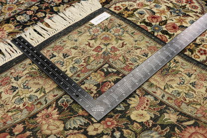 4 x 6 Vintage Pakistani Floral Rug 76854