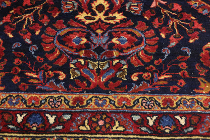 4 x 5 Antique Persian Lilihan Rug 76857