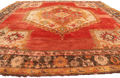 12 x 13 Antique Turkish Oushak Rug 76859