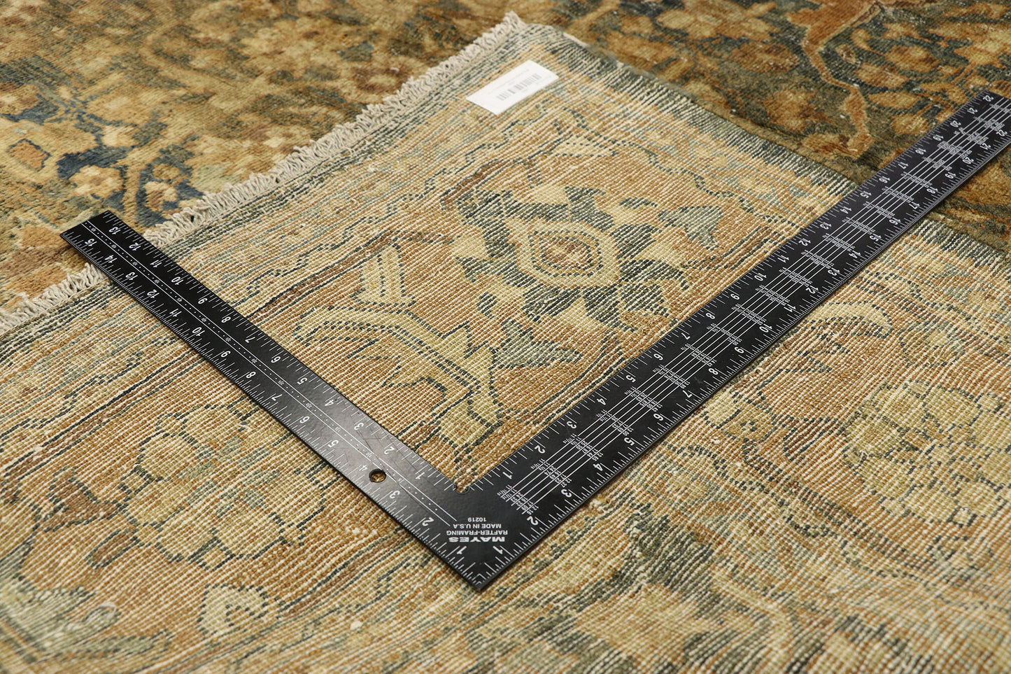 9 x 11 Antique Persian Mahal Rug 76861