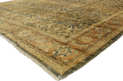 9 x 11 Antique Persian Mahal Rug 76861
