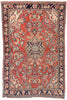 4 x 6 Antique Persian Mahal Rug 76866