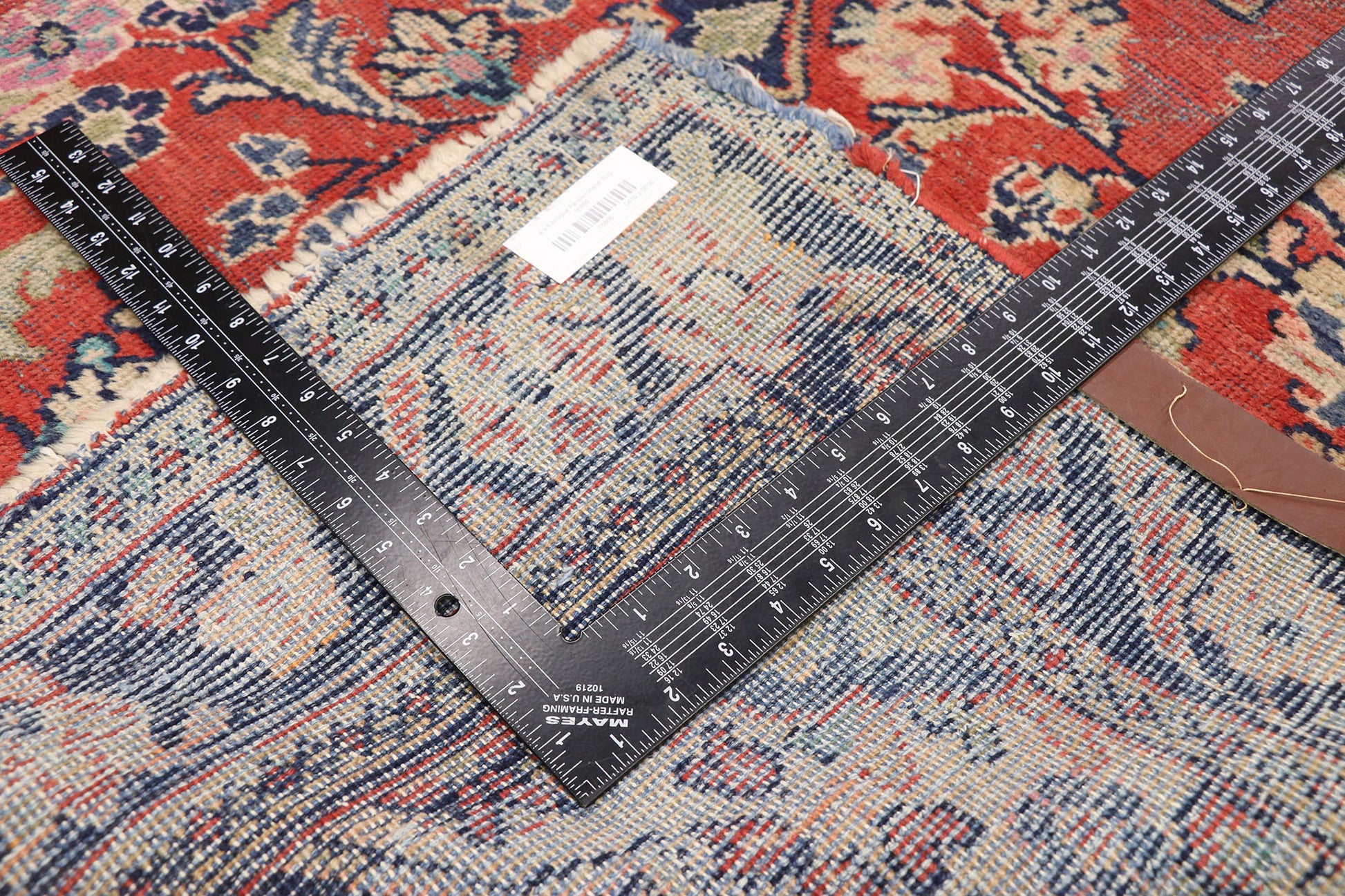 4 x 6 Antique Persian Mahal Rug 76866