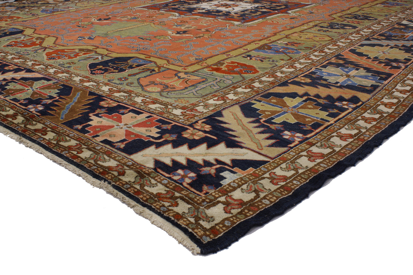 15 x 19 Vintage Heriz Rug 76870