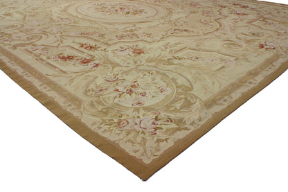 11 x 14 Vintage Aubusson Rug 76871