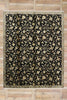 9 x 12 Vintage Floral Indian Rug 76873