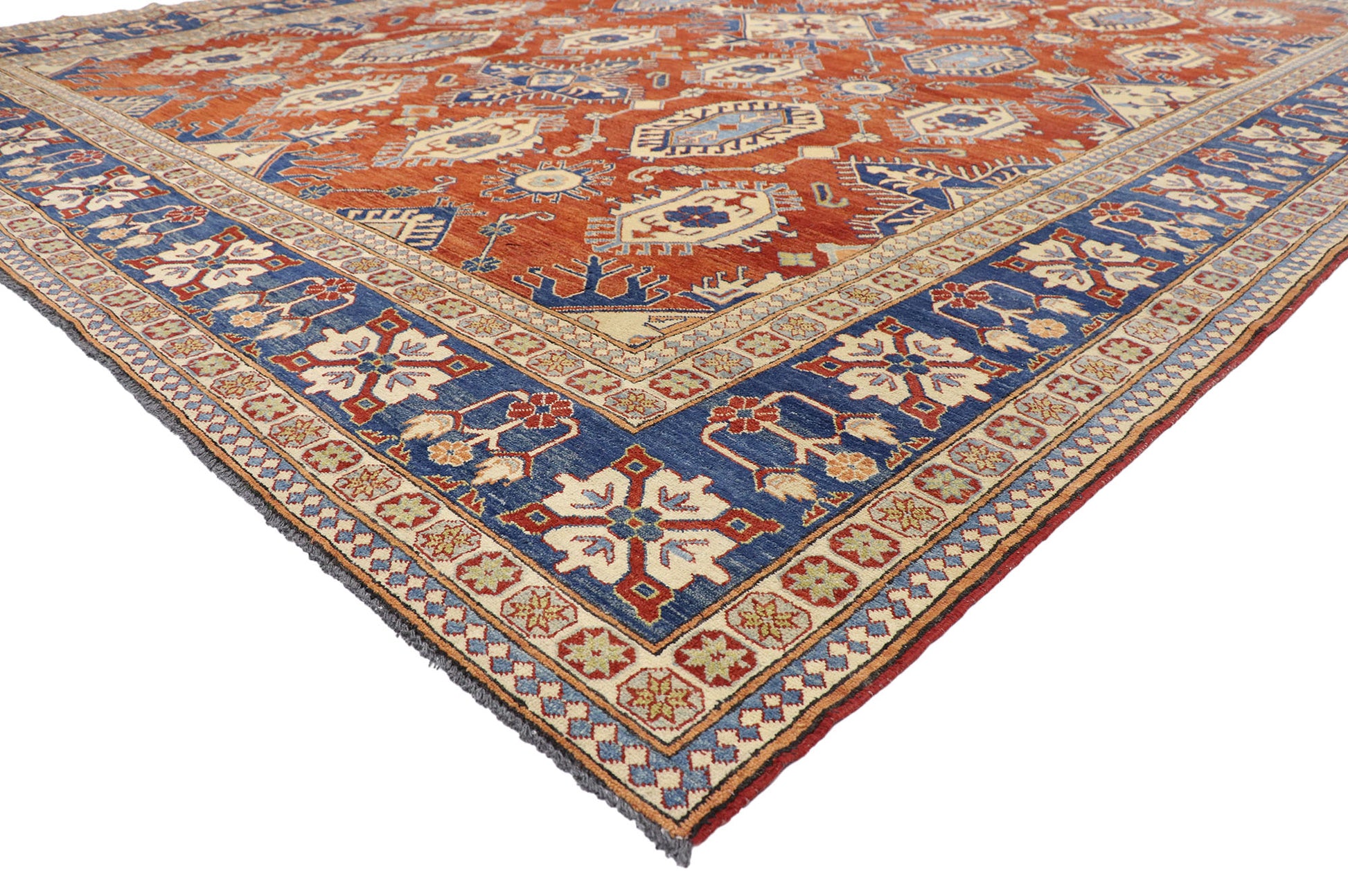 12 x 16 Vintage Shiraz Afghan Rug 76878