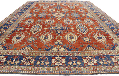 12 x 16 Vintage Shiraz Afghan Rug 76878