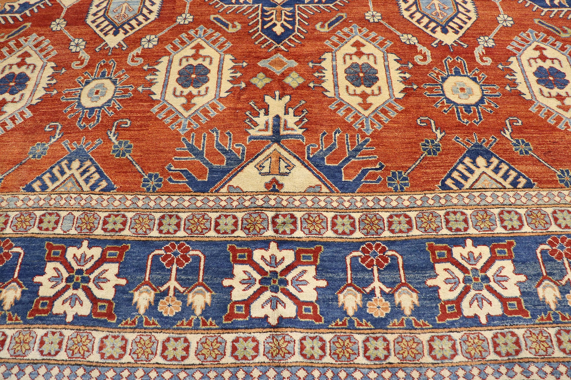 12 x 16 Vintage Shiraz Afghan Rug 76878