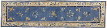 3 x 11 Antique Chinese Art Deco Runner 76881