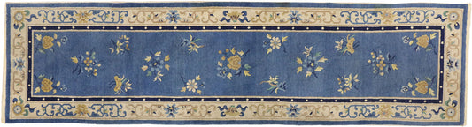 3 x 11 Antique Chinese Art Deco Runner 76881