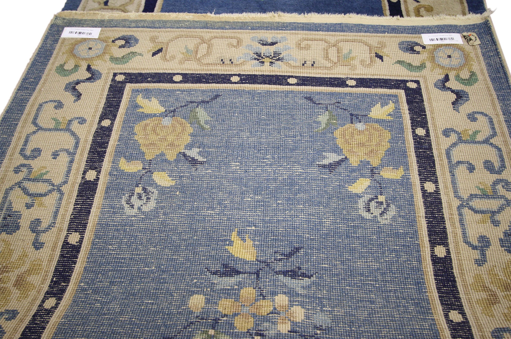 3 x 11 Antique Chinese Art Deco Runner 76881