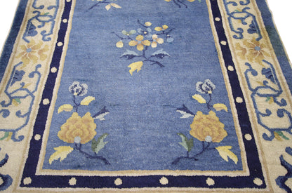 3 x 11 Antique Chinese Art Deco Runner 76881