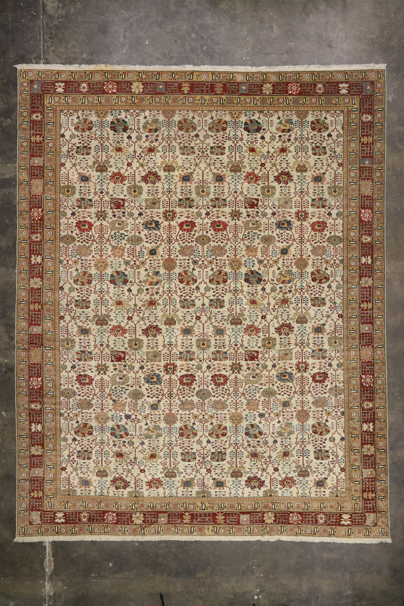 14 x 18 Vintage Turkish Rug 76887