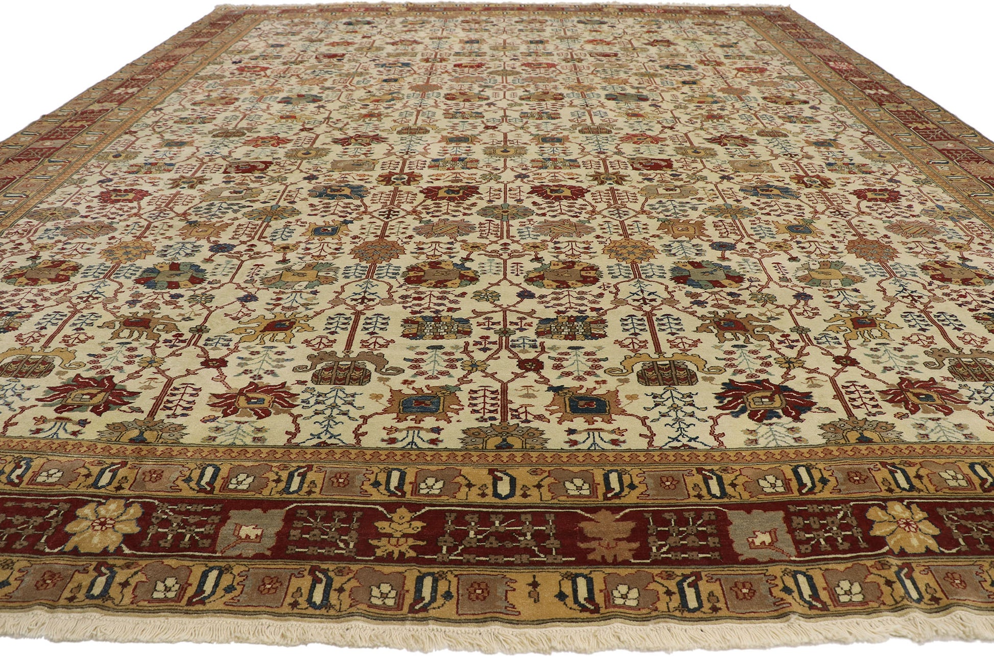 14 x 18 Vintage Turkish Rug 76887