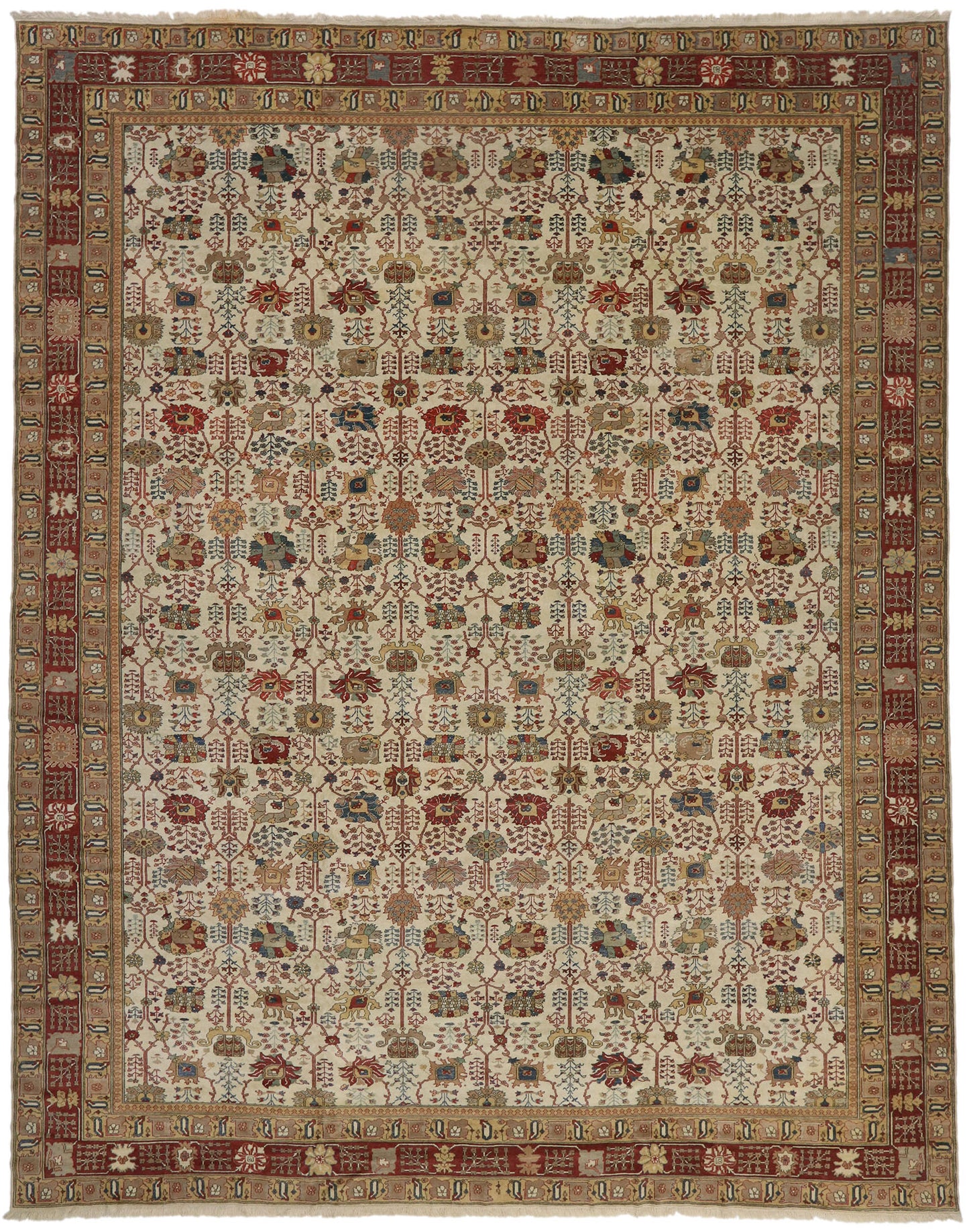 14 x 18 Vintage Turkish Rug 76887