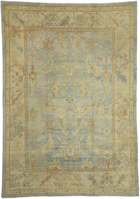 9 x 13 Turkish Oushak Rug 76891